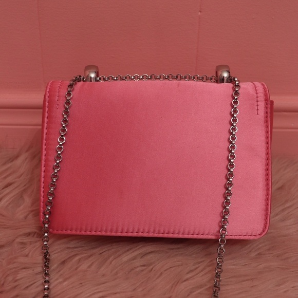 ALDO Pink Women's Bag with Rhinestone Buckle - Picture 6 of 6